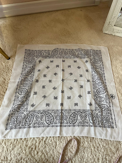 Bandana vintage Made in USA 54x57