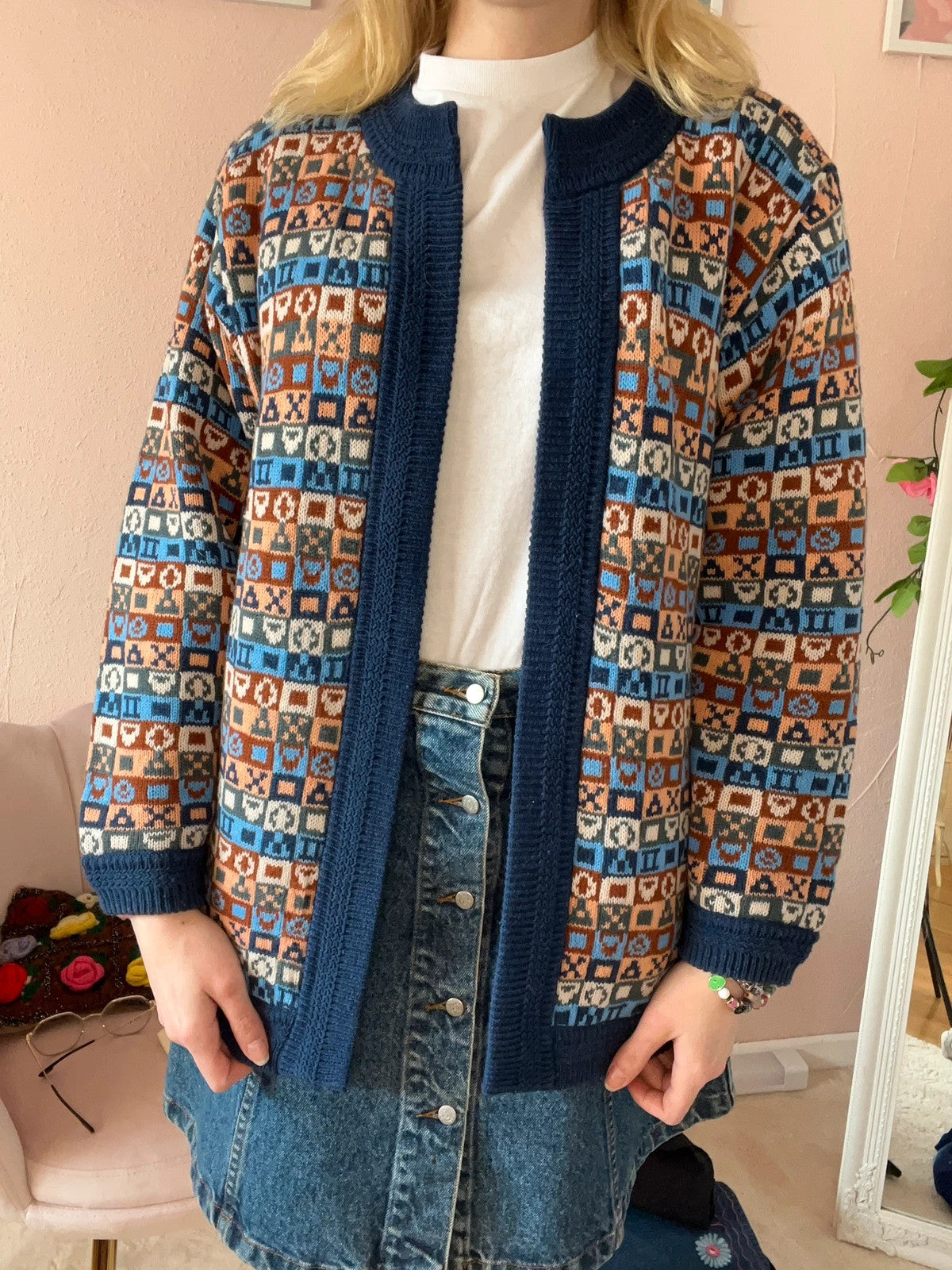 Gilet vintage réversible