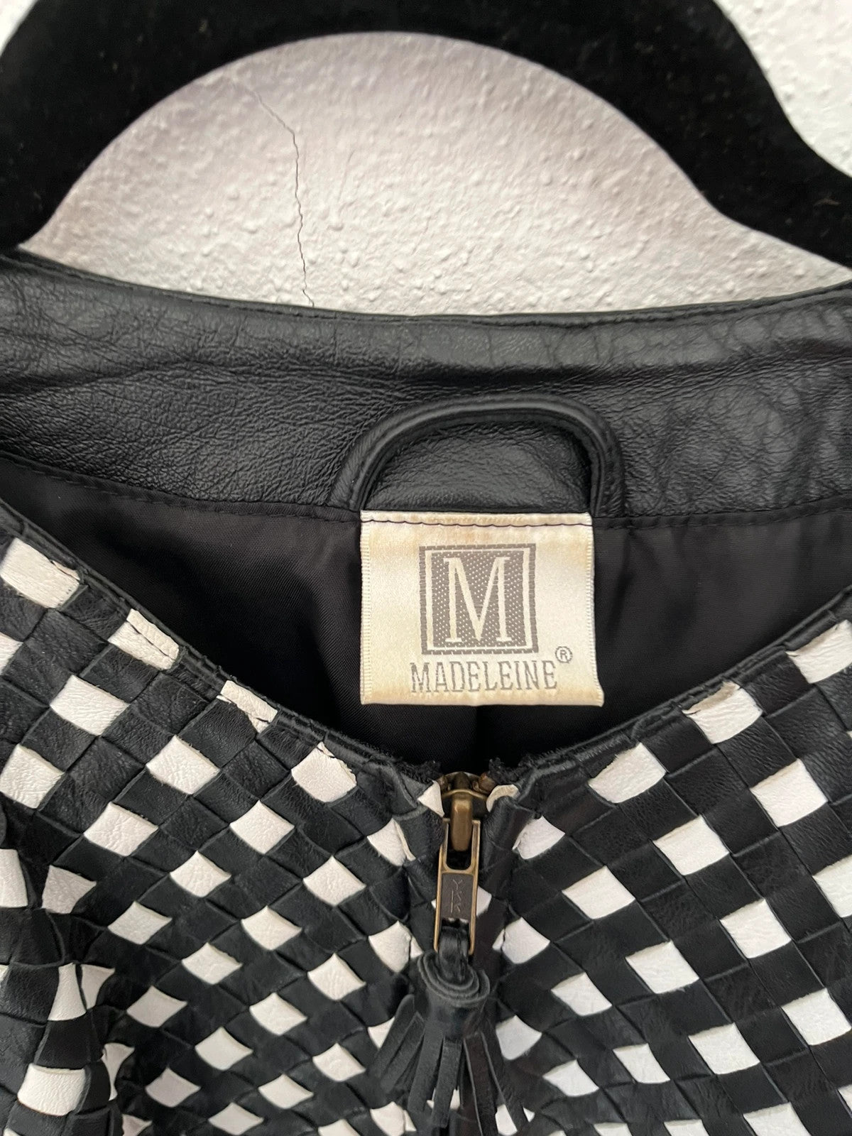 Veste Madeleine en cuir
