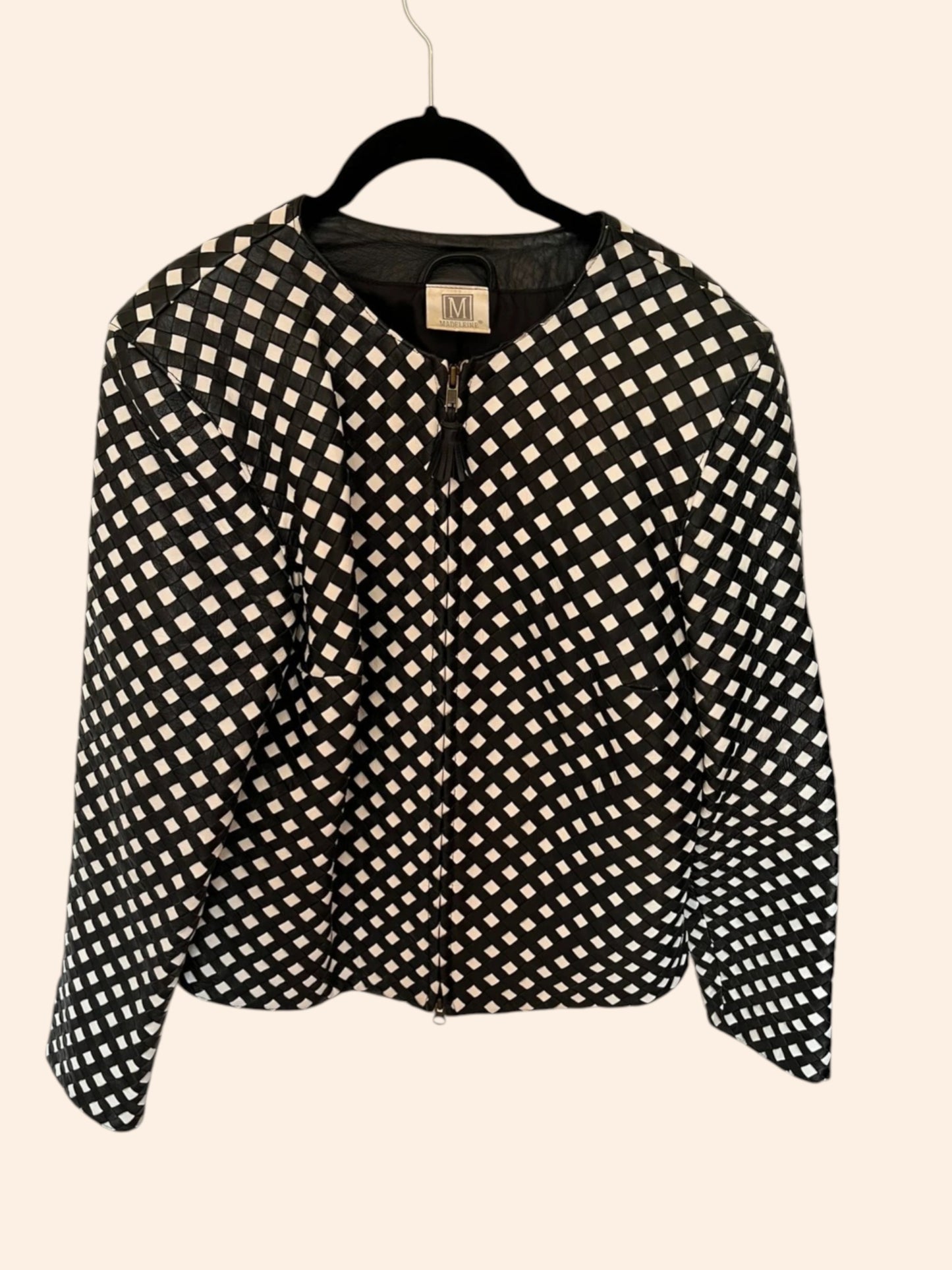 Veste Madeleine en cuir