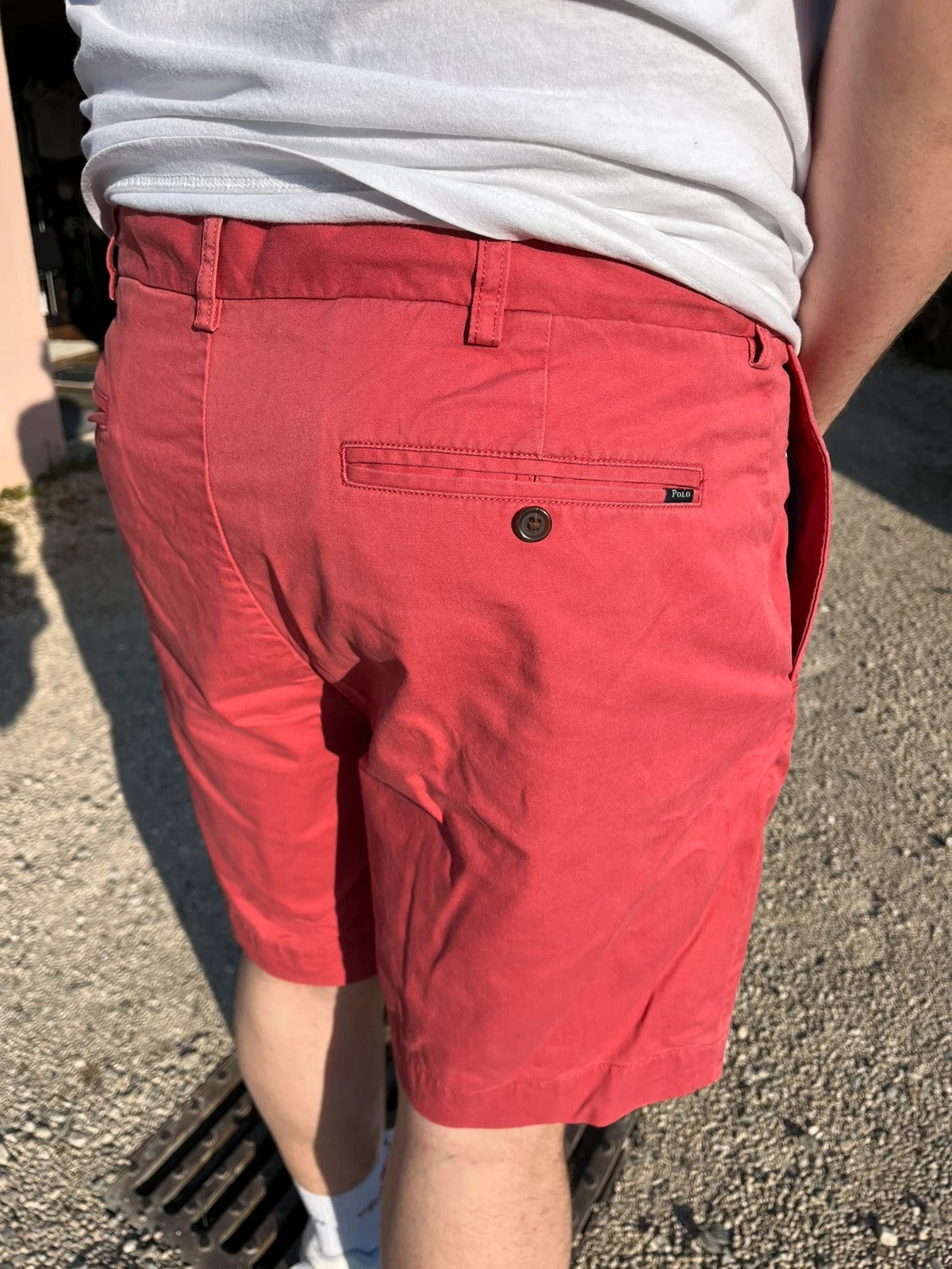 Short Chino Ralph Lauren Corail