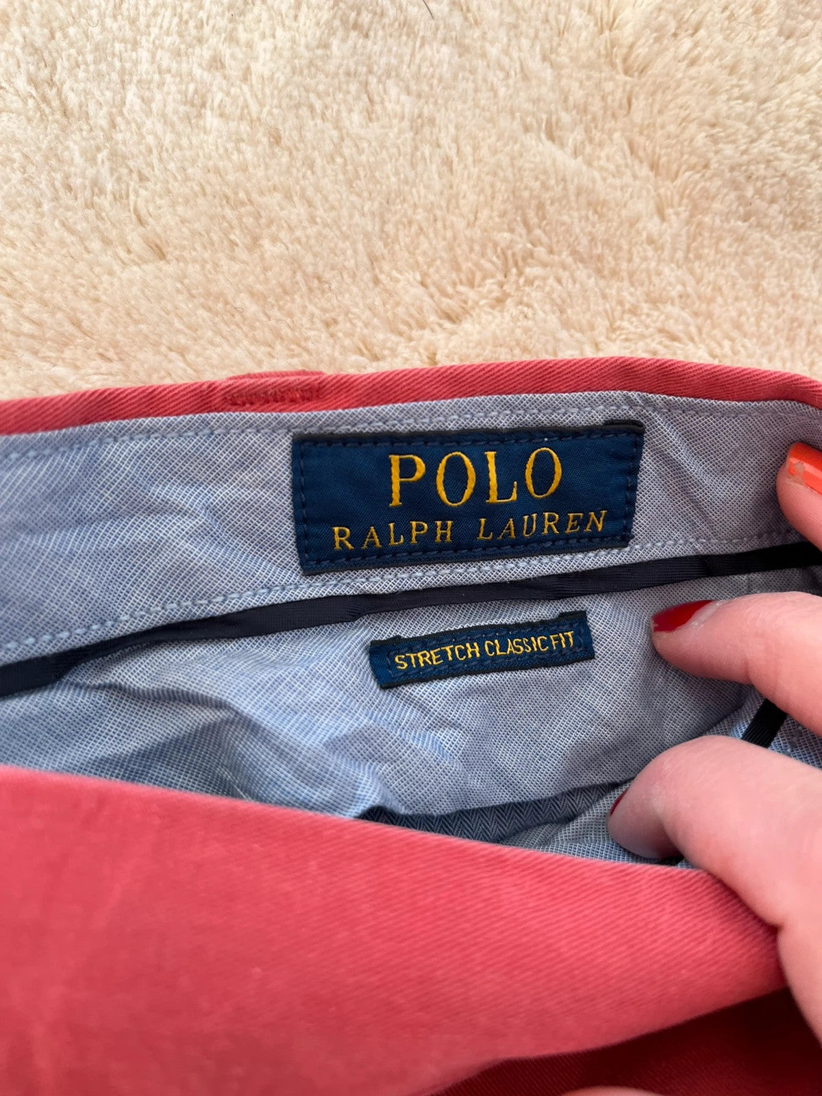 Short Chino Ralph Lauren Corail