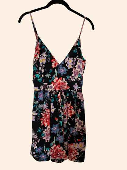 Combi-short à fleurs