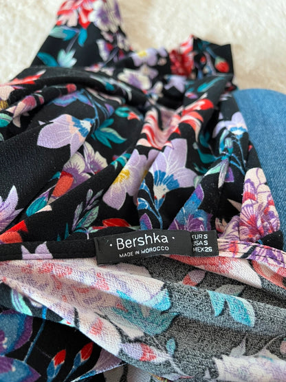 Combi-short à fleurs