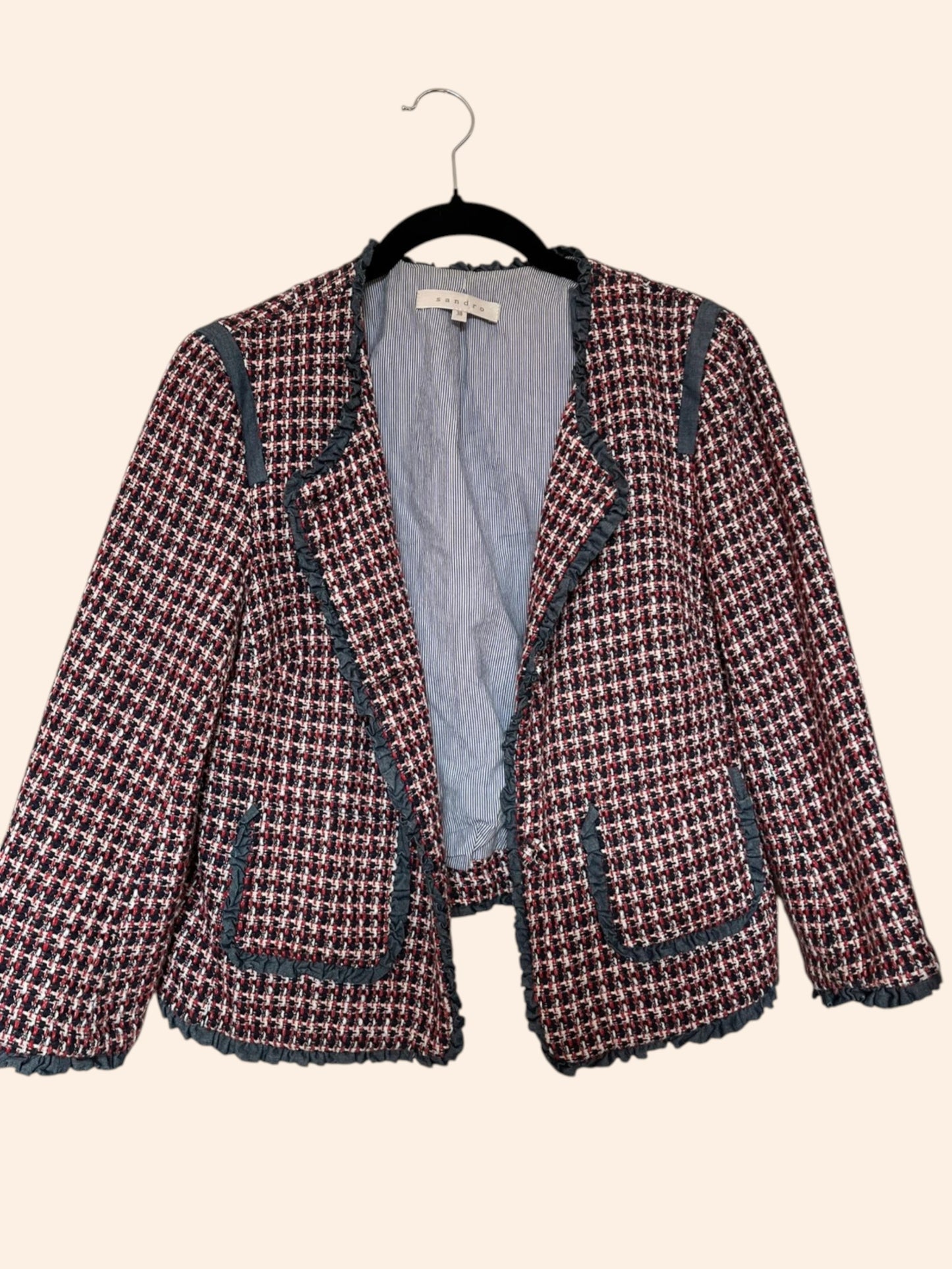 Veste Sandro en tweed