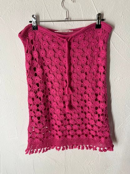 Robe de plage en dentelle René Derhy