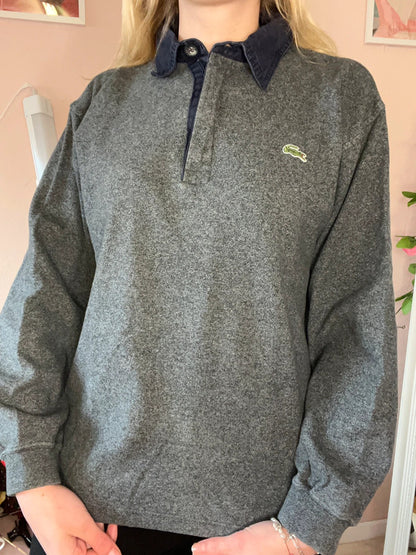 Polo manches longues Lacoste vintage