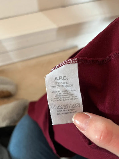 T-shirt A.P.C brodé