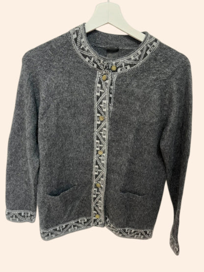Gilet vintage en alpaga