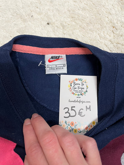 Sweat Crewneck Nike Flowers - Upcycled