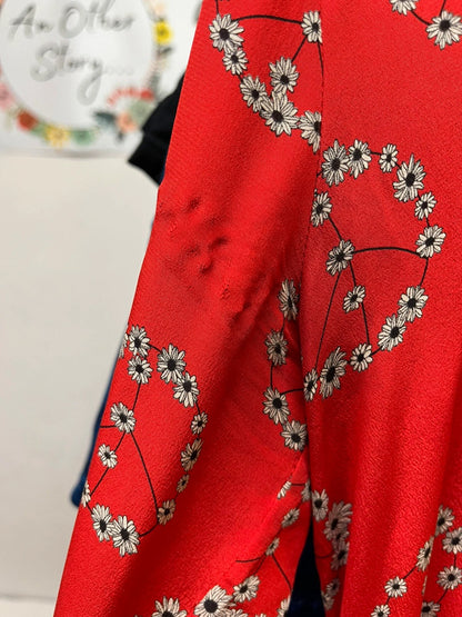 Robe en soie Sandro