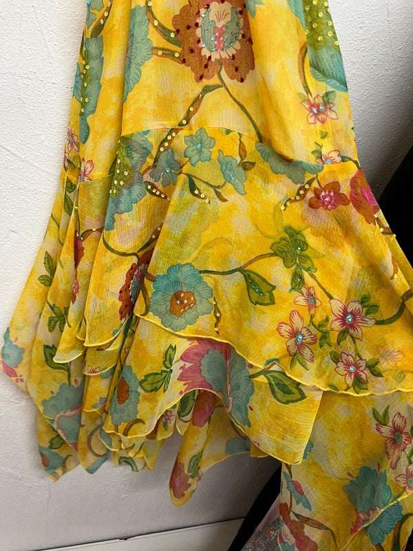 Robe vintage asymétrique