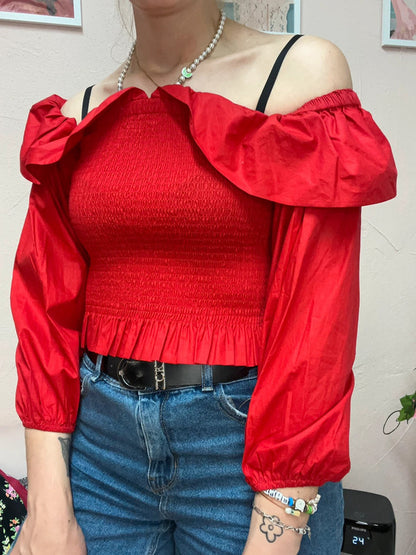 Blouse Maje épaules dénudées