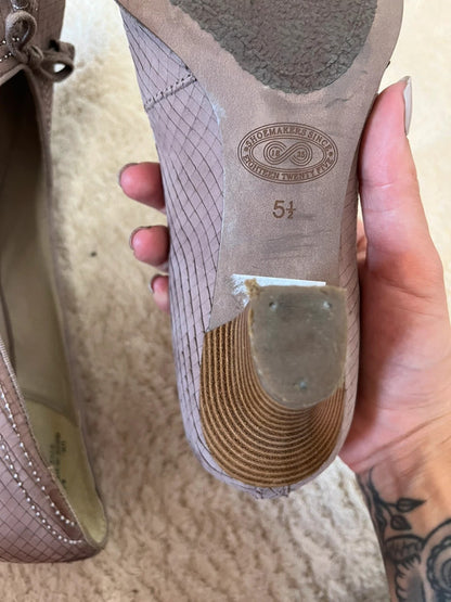 Ballerines Clarks à talons
