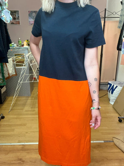 Robe t-shirt COS bicolore