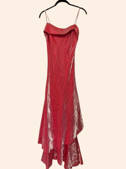 Robe cocktail irisée vintage