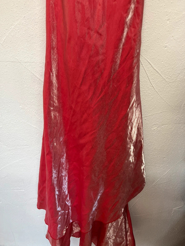 Robe cocktail irisée vintage