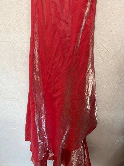 Robe cocktail irisée vintage