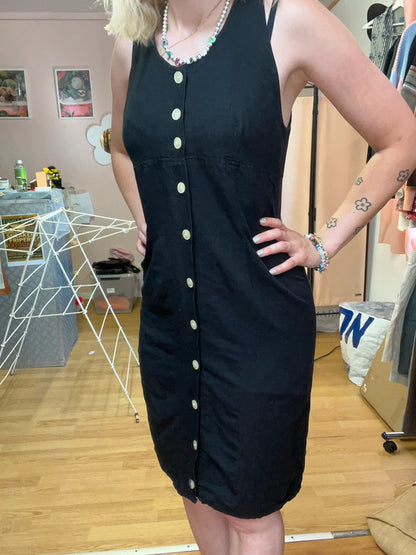 Robe noire vintage Paul Brial