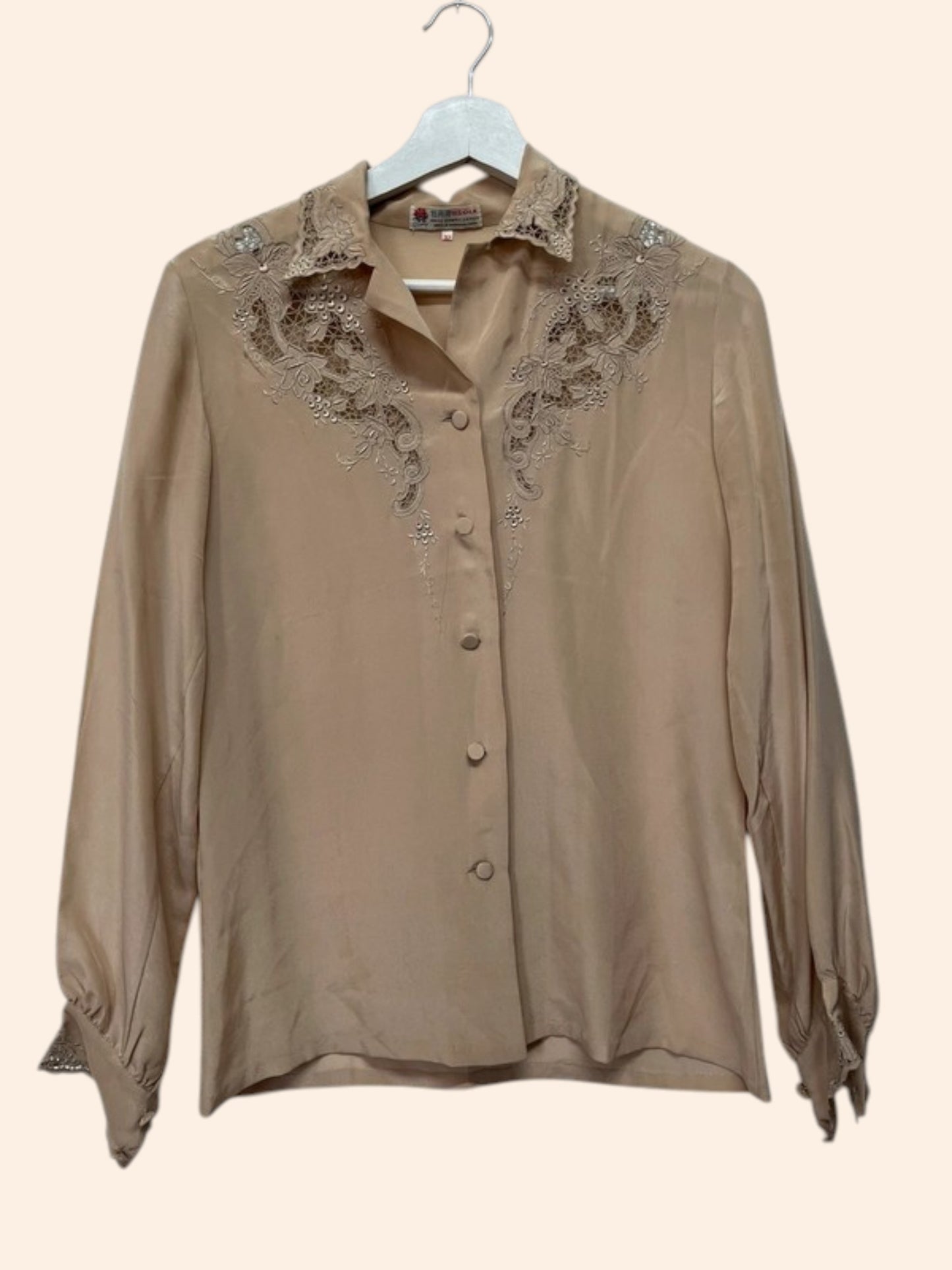 Chemise en soie vintage