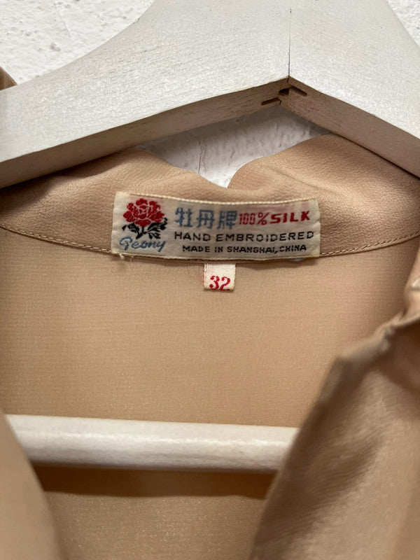 Chemise en soie vintage