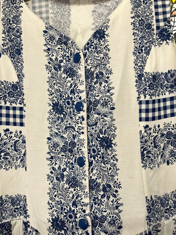 Robe vintage à fleurs