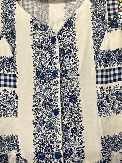 Robe vintage à fleurs
