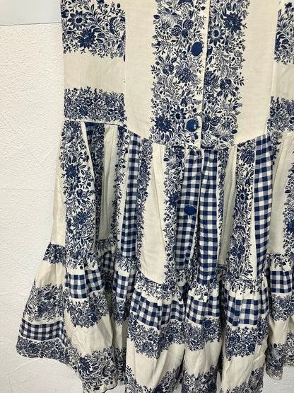 Robe vintage à fleurs