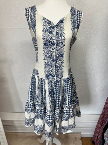 Robe vintage à fleurs