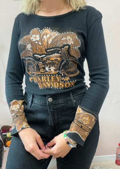 Top vintage Y2k Harley Davidson