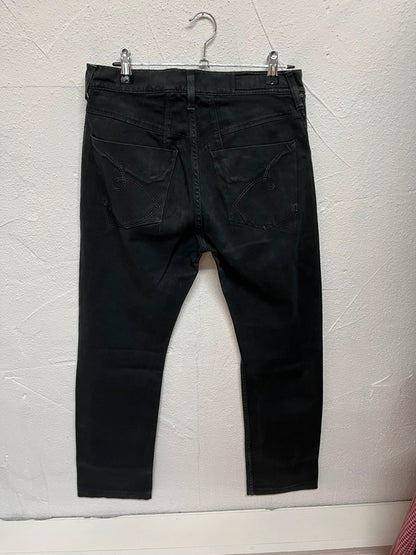 Jean noir taille basse Marithé & François Girbaud