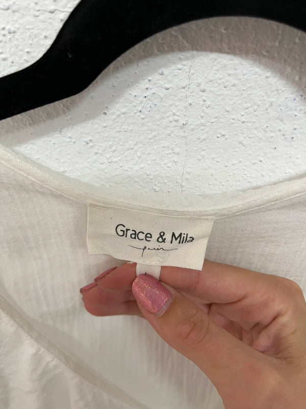 Blouse col V grace & Mila