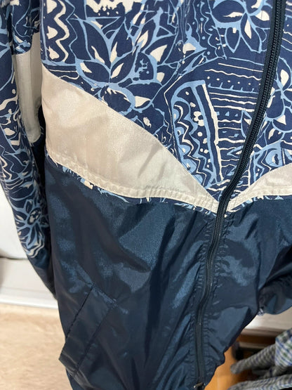 Track Jacket vintage à motifs