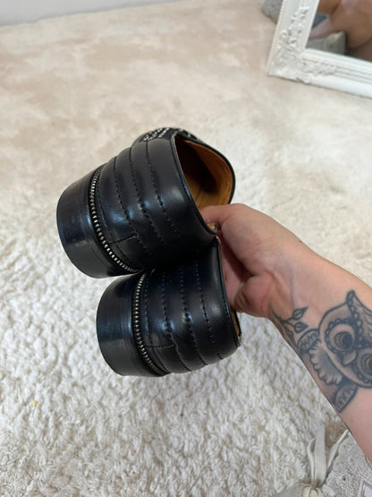 Mocassins en cuir The Kooples avec détails cloutés