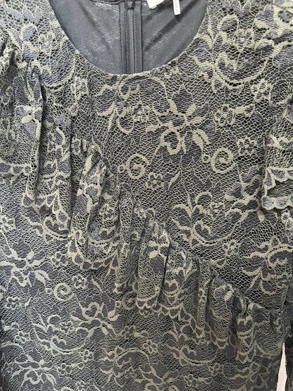 Robe Ganni Flynn en dentelle fleurie