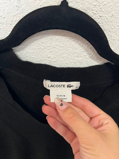 Pull Lacoste col V - Logo ton sur ton