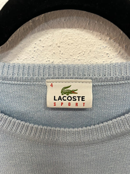 Pull Lacoste bleu clair - Col rond