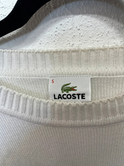 Pull Lacoste marinière - Col rond