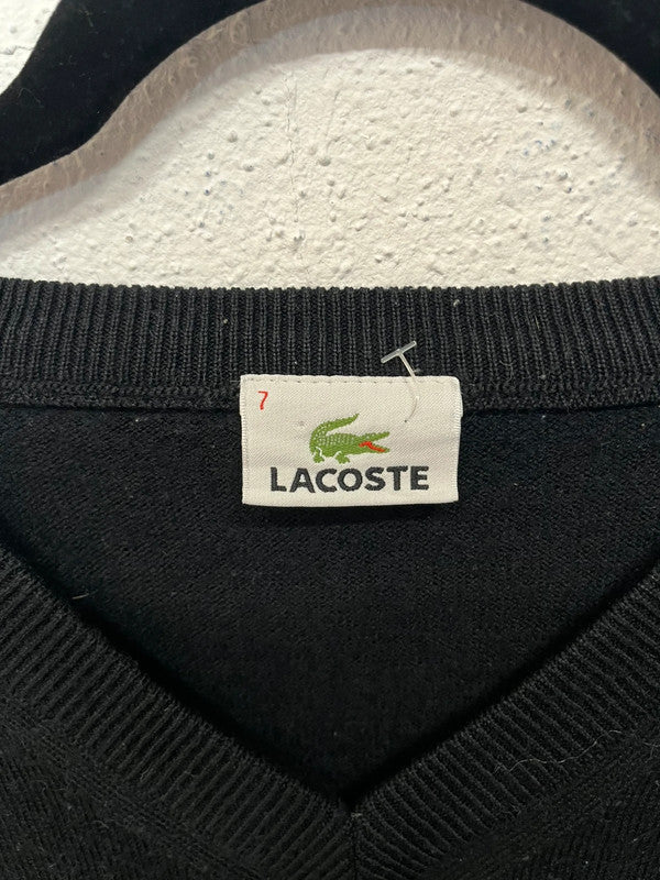 Pull Lacoste noir - Col V