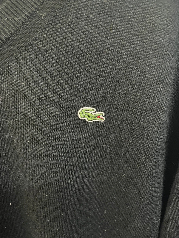 Pull Lacoste noir - Col V