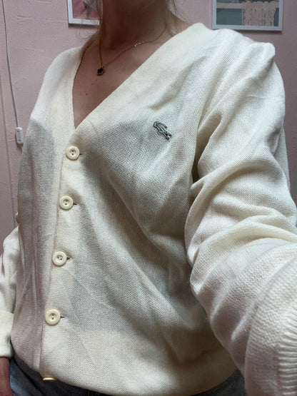 Cardigan vintage Lacoste