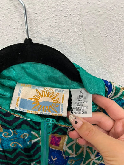 Crazy trackjacket Vintage - Motifs Fantaisie - Satinée