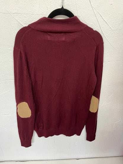 Pull 1/4 zip Chevignon - Logo brodé - Coudières velours