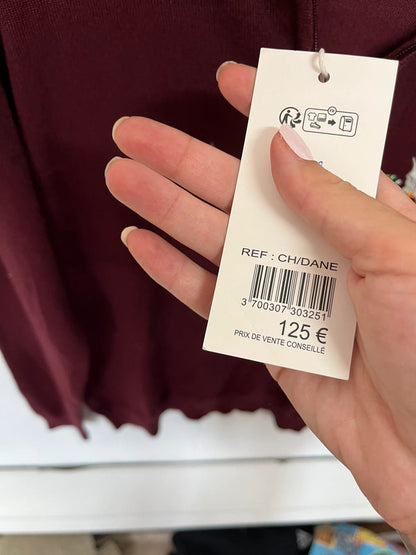 Pull 1/4 zip Chevignon - Logo brodé - Coudières velours