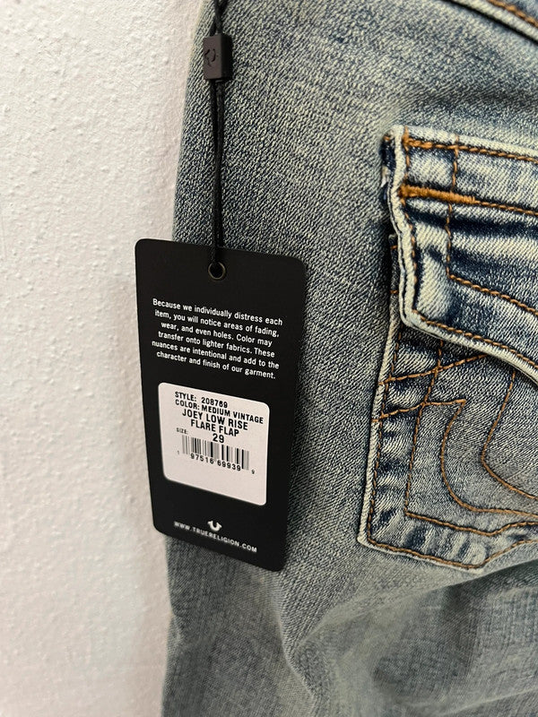 Jean True Religion - Joey Low Rise Flare