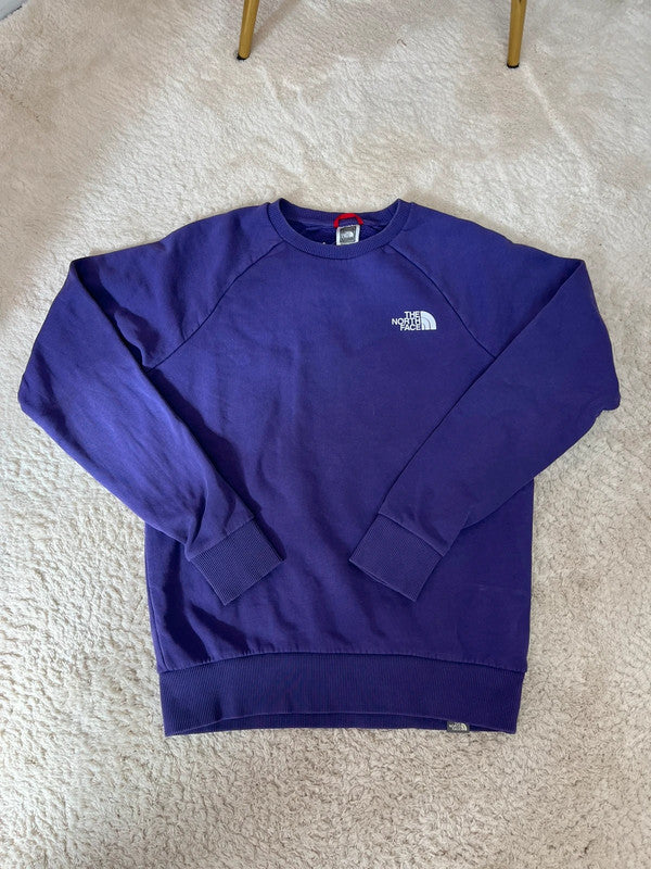 Sweat crewneck The North Face violet - Logo à l'arrière