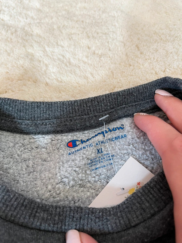 Sweat crewneck Champion - Logo brodé