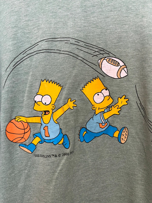 T-shirt The Simpson vintage - Flocage Bart Simpson