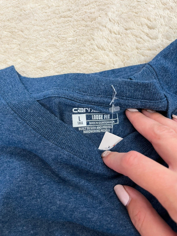 T-shirt Carhartt manches courtes - Logo central floqué