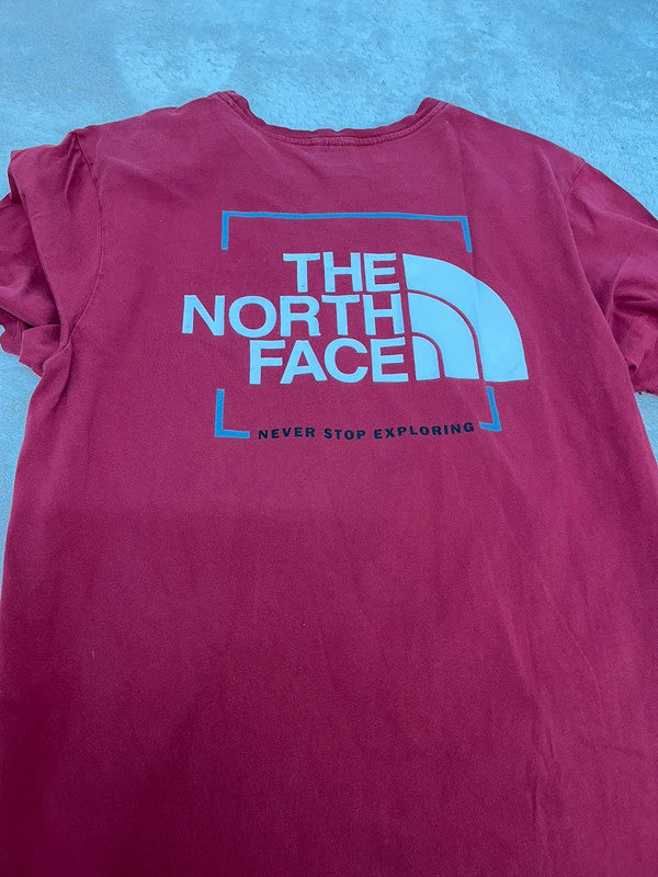 T-shirt The North Face - Petit logo avant, gros logo arrière